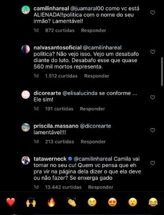 Tatá Werneck atacou uma internauta (Foto: Reprodução)