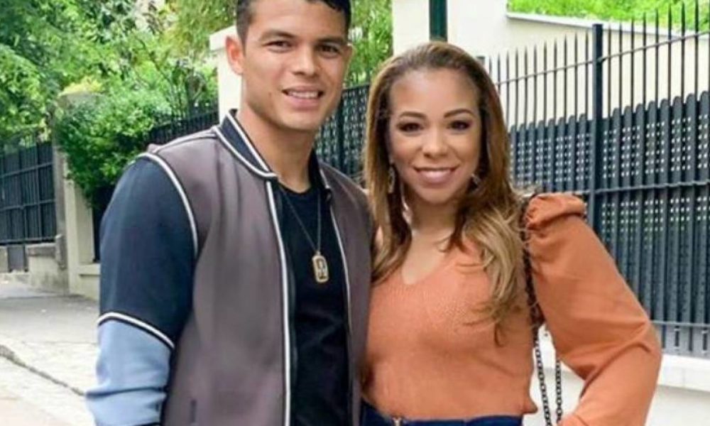 Belle Silva e Thiago Silva. Foto reprodução Instagram