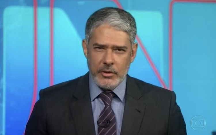 O jornalista William Bonner agora está usando barba no Jornal Nacional (Foto: Divulgação)