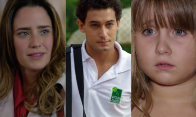 A Vida da Gente: Rodrigo e Ana se beijam, Miguel se espanta com Cecília e Júlia descobre que pais estão juntos (Foto: Divulgação)