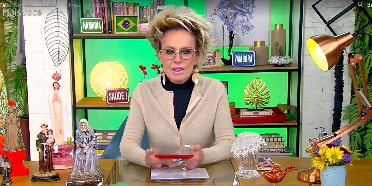 Ana Maria Braga falou sobre Tiago Leifert no lugar de Faustão (Foto: Reprodução)