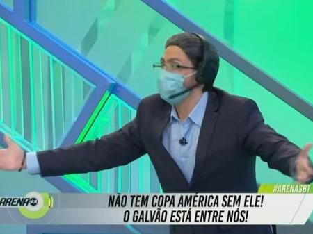 Benja e Rudy provocaram a Globo no Arena SBT.