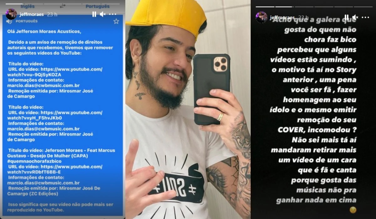 Em resumo, Zezé di Camargo foi alvo de indiretas por um cantor sertanejo (Foto: Reprodução)