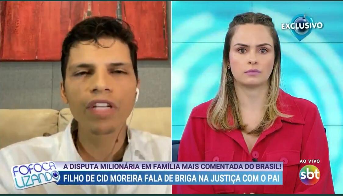 Ana Paula Renault perde a paciência ao vivo com o filho de Cid Moreira e barraco é exposto: "Envenenado" (Foto: Reprodução)