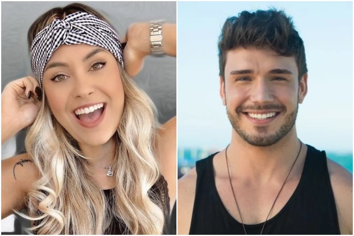 Sarah estaria namorando Lucas Viana (Foto: Montagem)