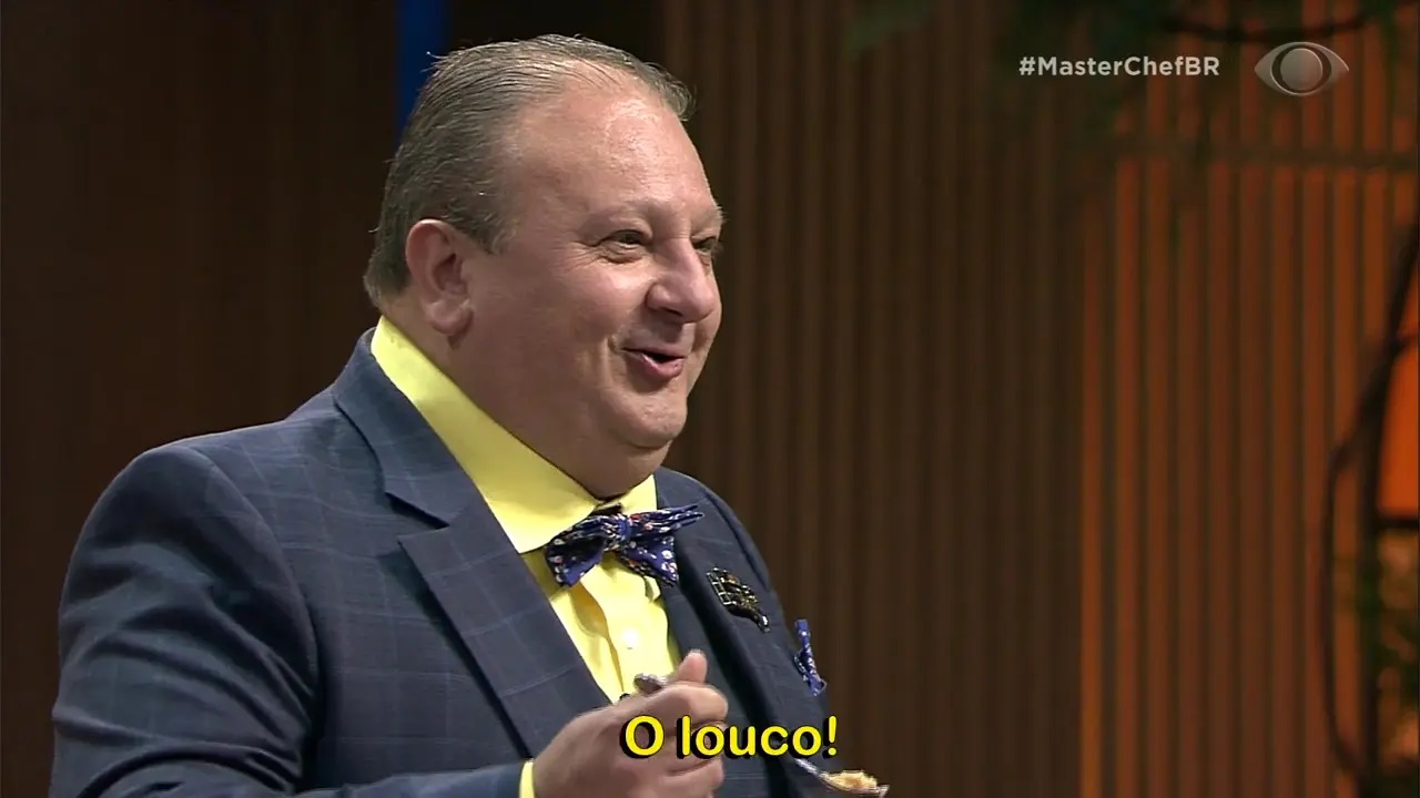 Erick Jacquin homenageou Faustão (Foto: Reprodução)