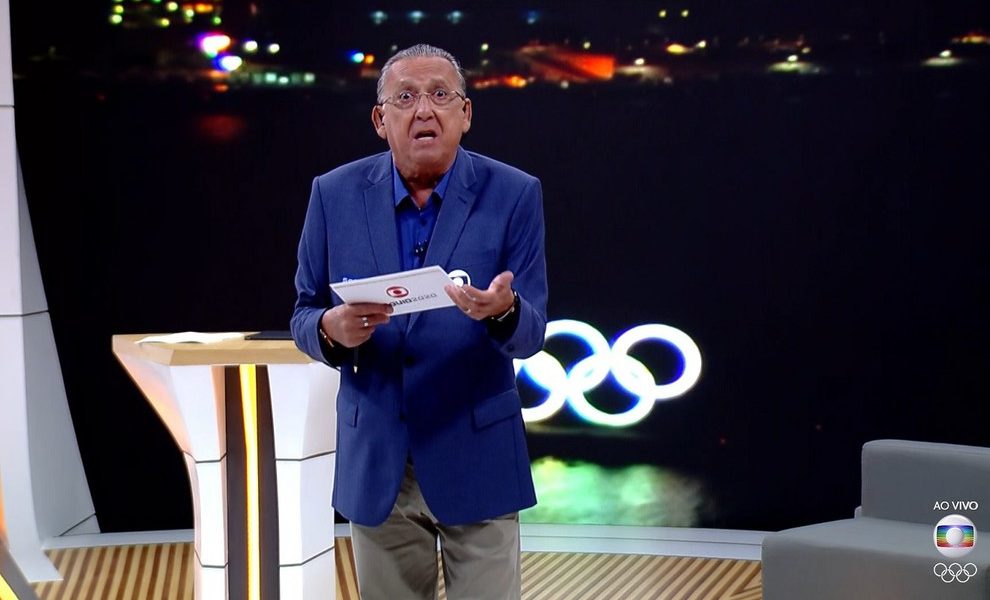 Galvão Bueno na Globo