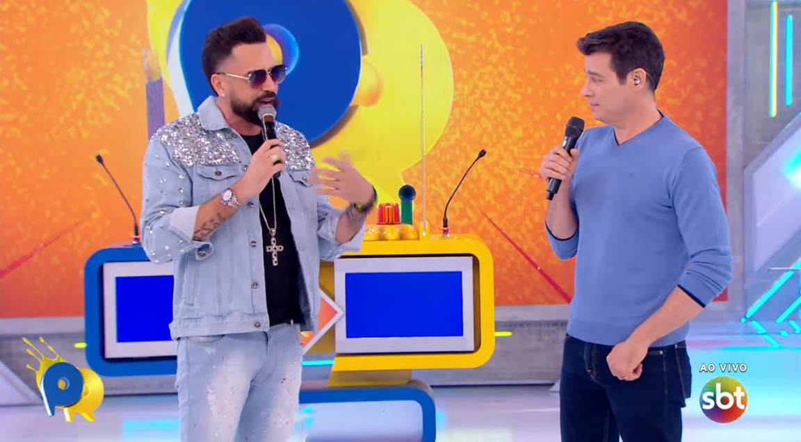 Aliás, cantou seu novo lançamento com a música "exquece" (Reprodução:Tv)