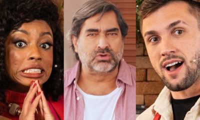 Zeca Camargo, Arthur Picoli e Lumena Aleluia se juntaram para um novo reality show (Foto: Reprodução)