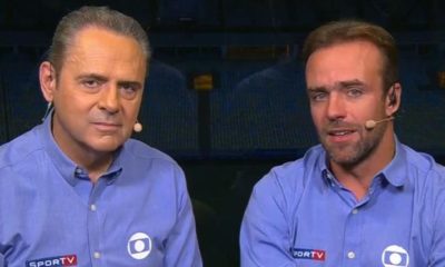 Todavia, o comentarista Roger Flores, da Globo, levou um puxão de orelha da emissora