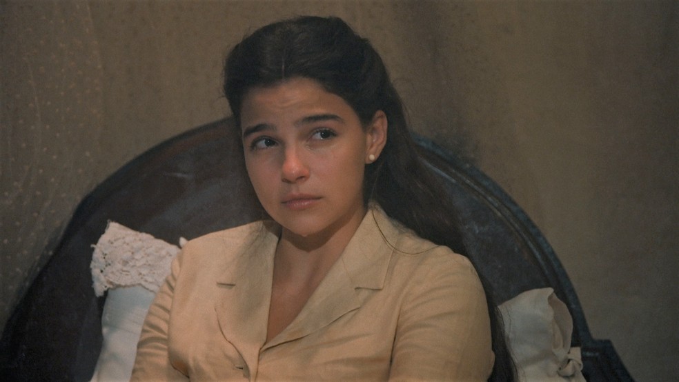 Pilar (Gabriela Medvedovski) em cena na novela das seis da Globo (Créditos: Reprodução)