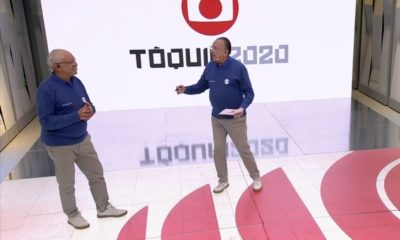 Com Galvão e Junior, Globo superou as rivais no Ibope e chegou a abrir mais de 20 pontos do SBT com a medalha de ouro do Brasil