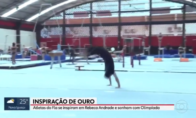 Diego Haidar, da Globo, surpreendeu a todos após dar um salto mortal digno das Olimpíadas de Tóquio ao vivo no RJTV. Confira o vídeo.