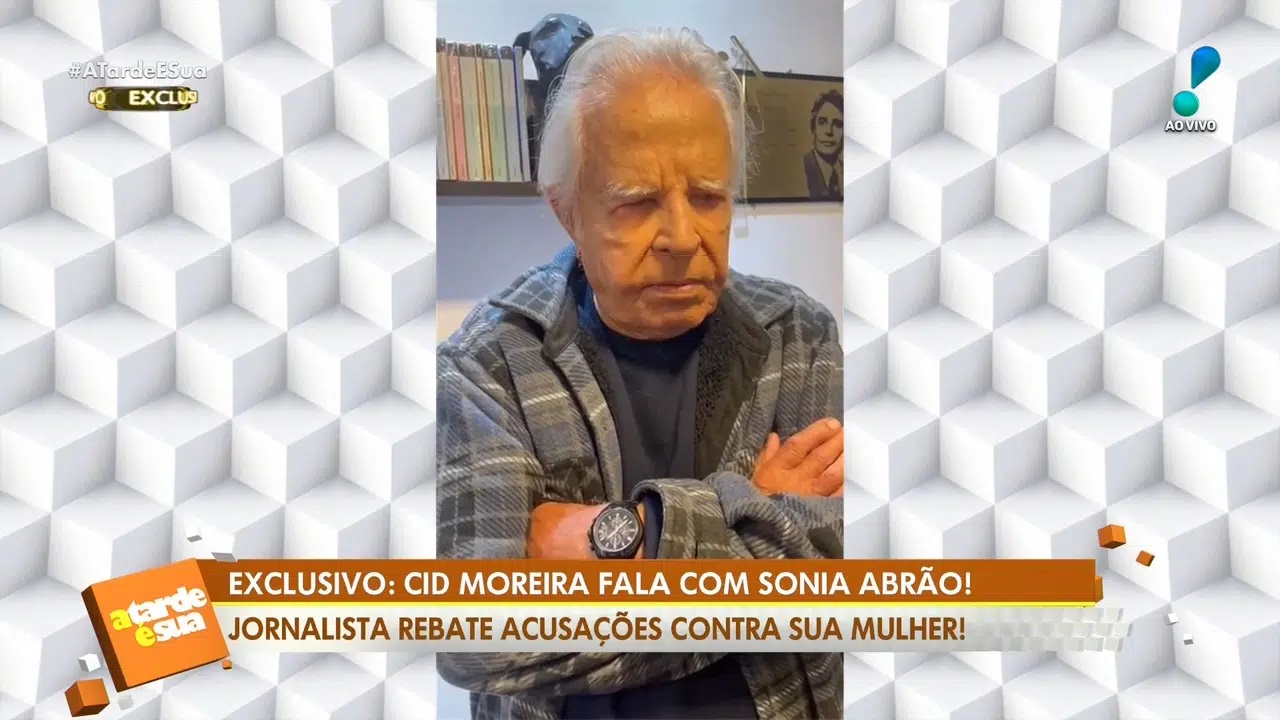 Cid Moreira desabafou sobre a situação que está vivendo (Foto: Reprodução)