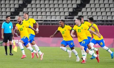 Seleção Masculina. Foto: Fernando Vergara - 3.ago.2021/AP