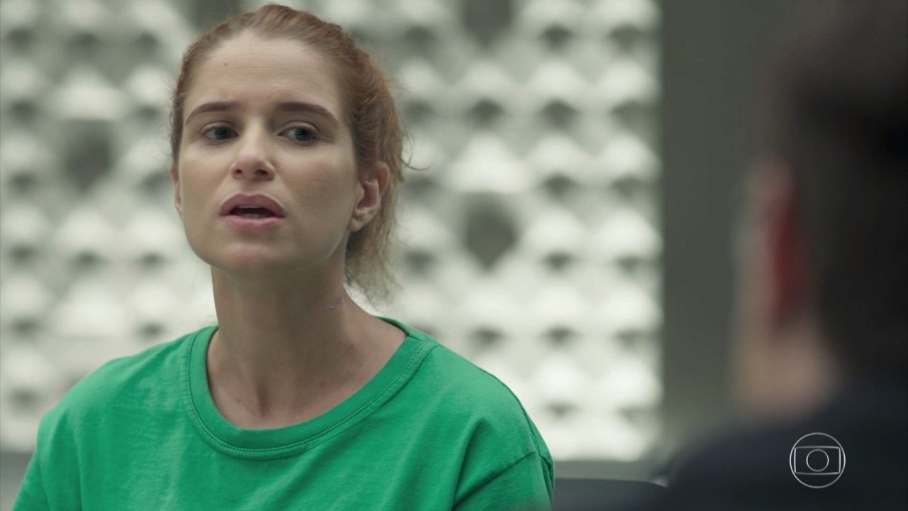 Mônica (Julia Lund) em cena na novela Pega Pega, da Globo (Créditos: Reprodução)