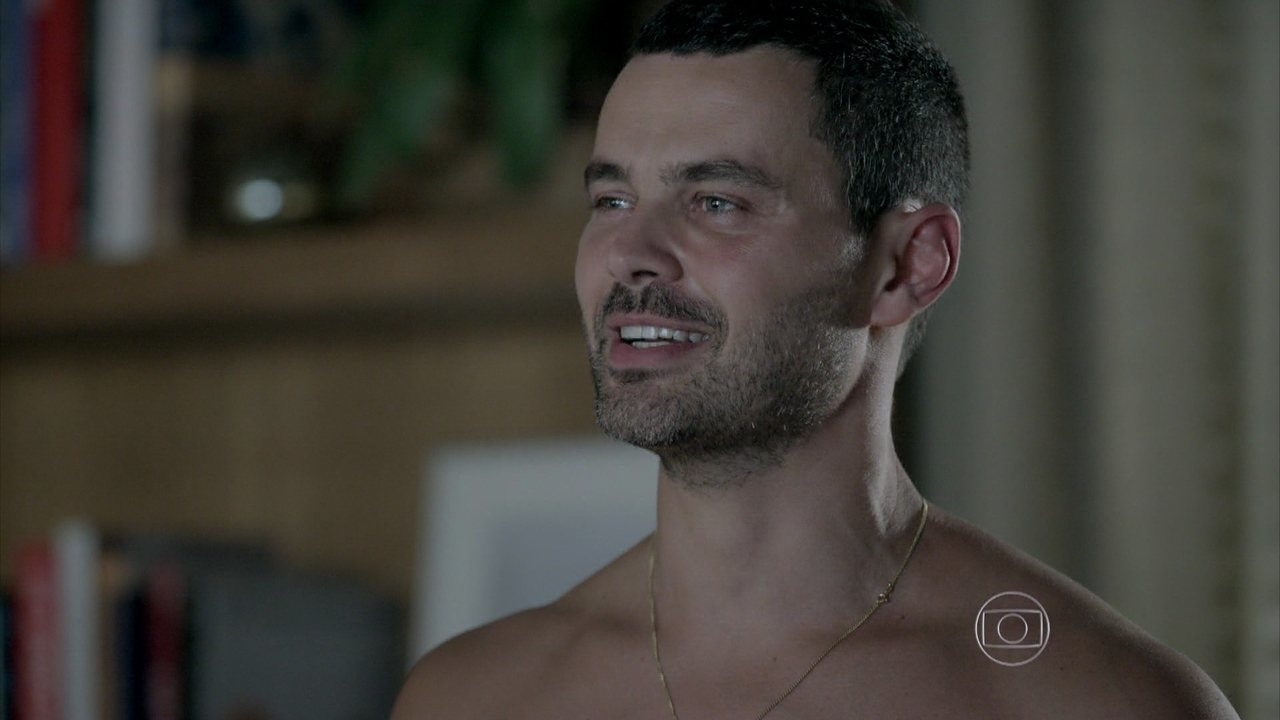 Maurílio (Carmo Dalla Vecchia) perseguirá Alfredo (Alexandre Nero) na novela Império, da Globo (Créditos: Reprodução)