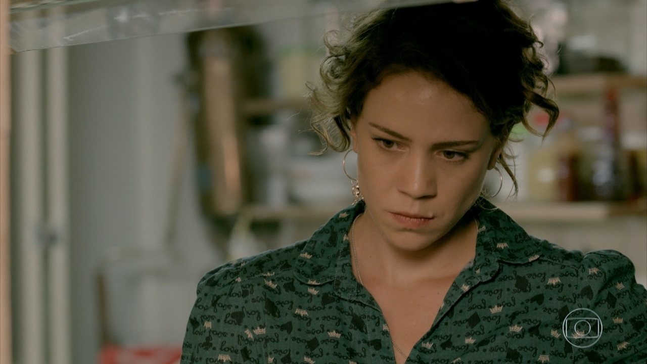 Cristina (Leandra Leal) em cena na novela da Globo (Créditos: Reprodução)