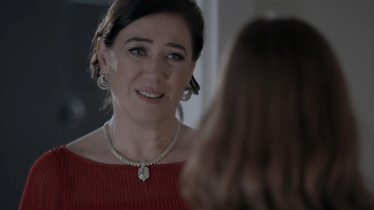 Marta (Lília Cabral) em cena na novela das nove da Globo (Créditos: Reprodução)