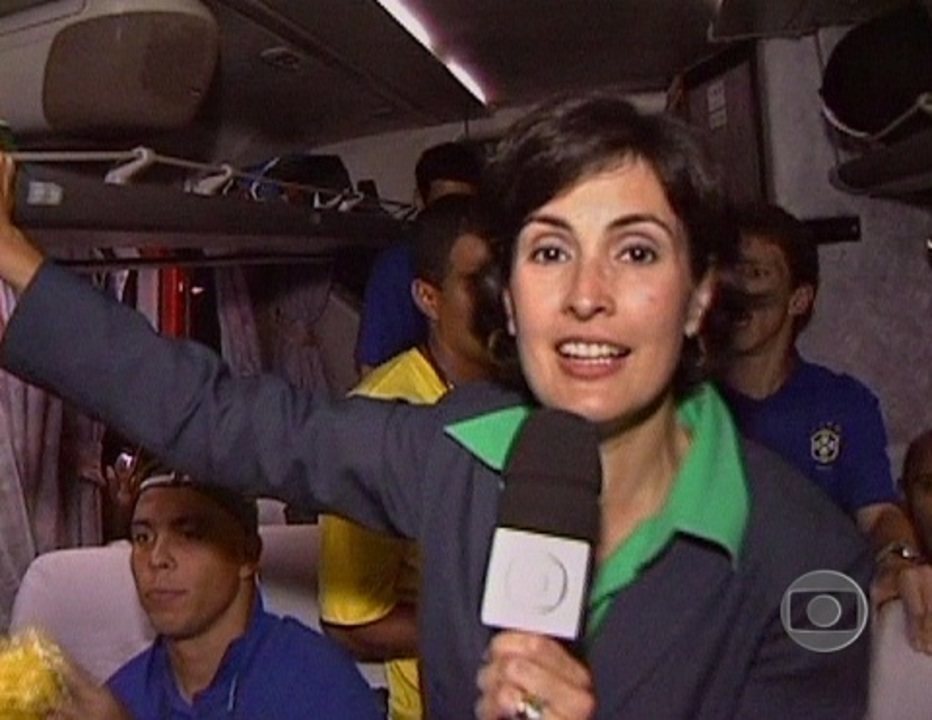 Todavia, Fátima Bernardes na Globo em 2002