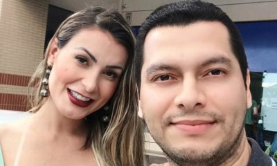 Andressa Urach e Thiago Lopes, marido da modelo (Foto: Reprodução)