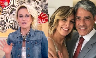 Ana Maria Braga falou sobre o ciúmes da esposa de William Bonner durante o 'Mais Você' (Foto: Reprodução)