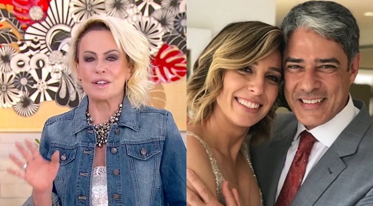 Ana Maria Braga falou sobre o ciúmes da esposa de William Bonner durante o 'Mais Você' (Foto: Reprodução)