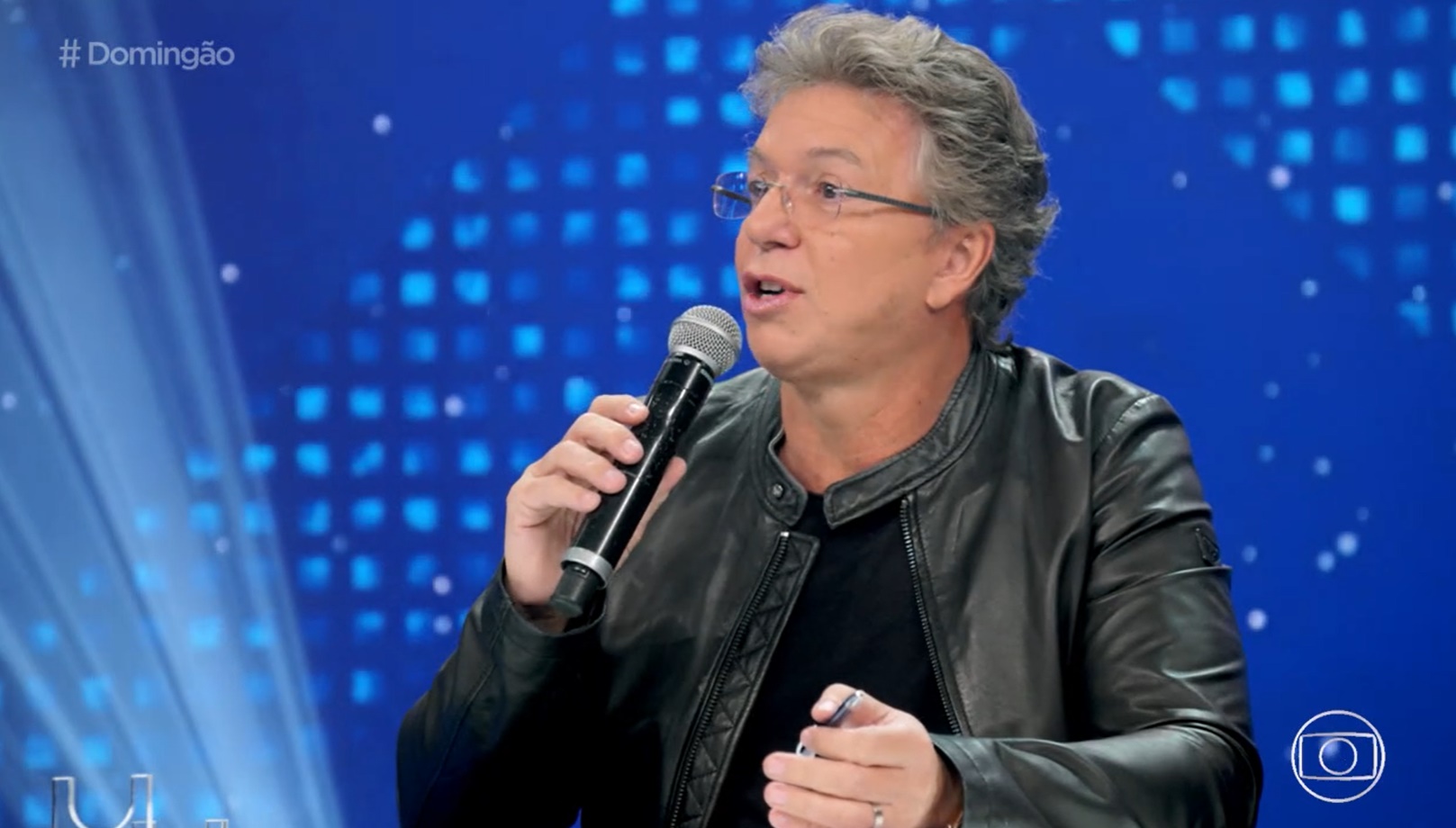 Boninho no 'Domingão com Huck' (Foto: Reprodução)