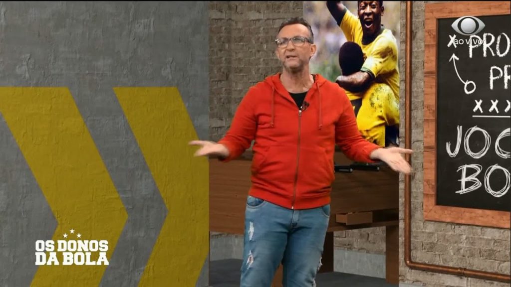 Em resumo, Neto no Os Donos da Bola.