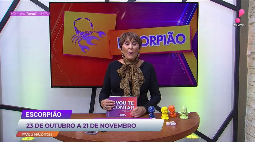 Enfim, Márcia Sensitiva deu recado importante para Claudete Troiano ao vivo na RedeTV (Créditos: Reprodução)