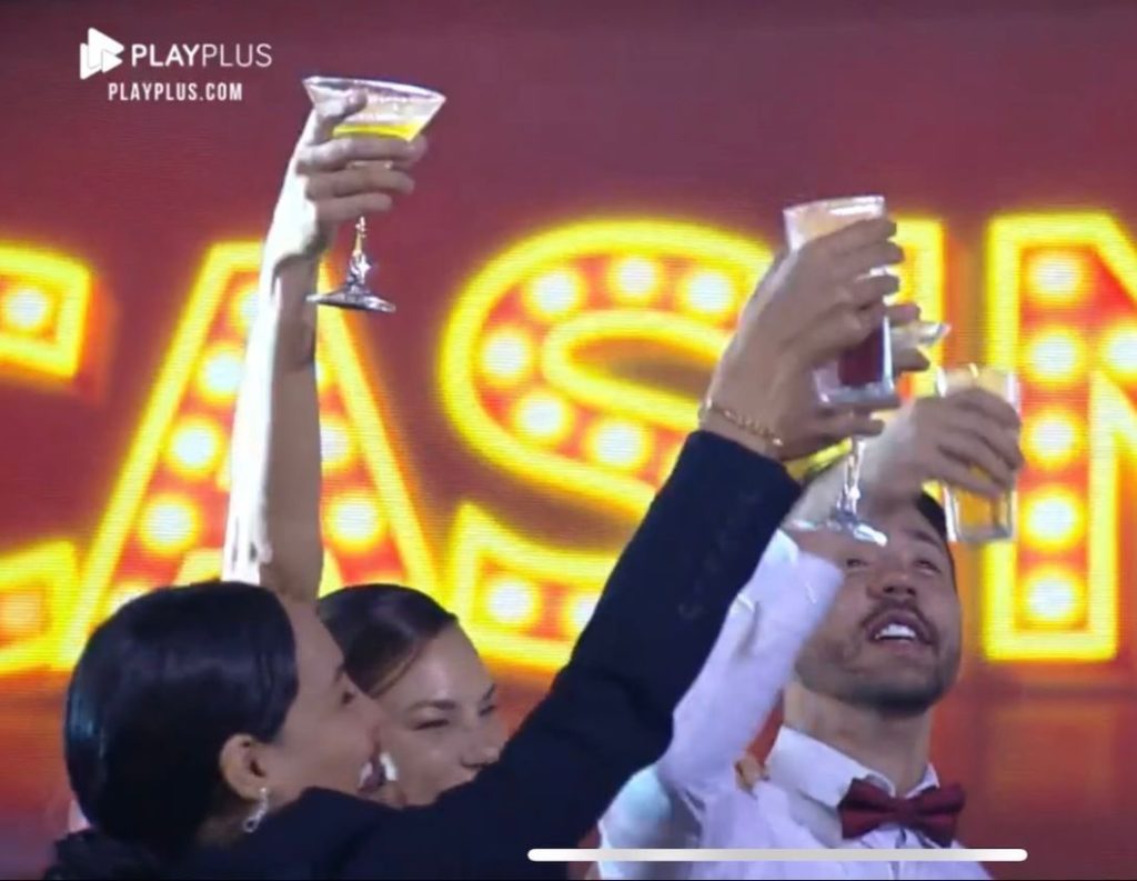 Será o fim do grupo [Day, Aline e Rico] ternura da Fazenda? (Reprodução: PlayPlus)