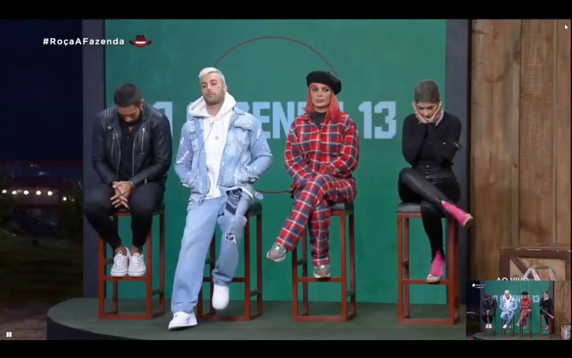 Formação da roça na Fazenda 13 (Reprodução: PlayPlus)