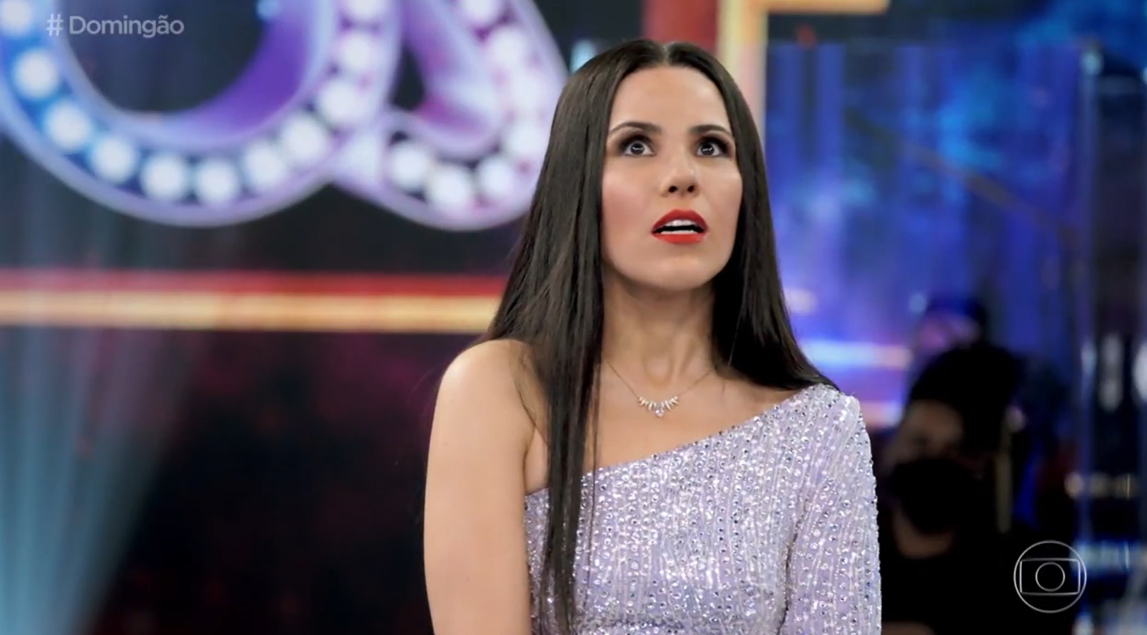 Em suma, Wanessa Camargo homenageou a Perla no 'Show dos Famosos' deste domingo (Foto: Reprodução)