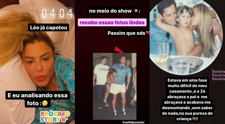 Desse modo, Poliana Rocha relembrou um momento difícil em seu casamento com Leonardo (Foto: Reprodução)