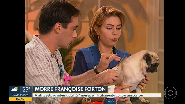 Em resumo, a atriz Françoise Forton faleceu aos 64 anos (Créditos: Reprodução)