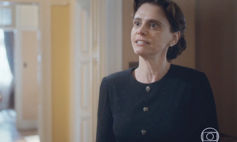 Violeta (Malu Galli) em cena na novela Além da Ilusão (Créditos: Reprodução)