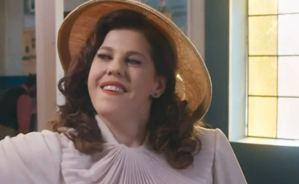 Úrsula (Bárbara Paz) em cena na novela Além da Ilusão, da TV Globo (Créditos: Reprodução)