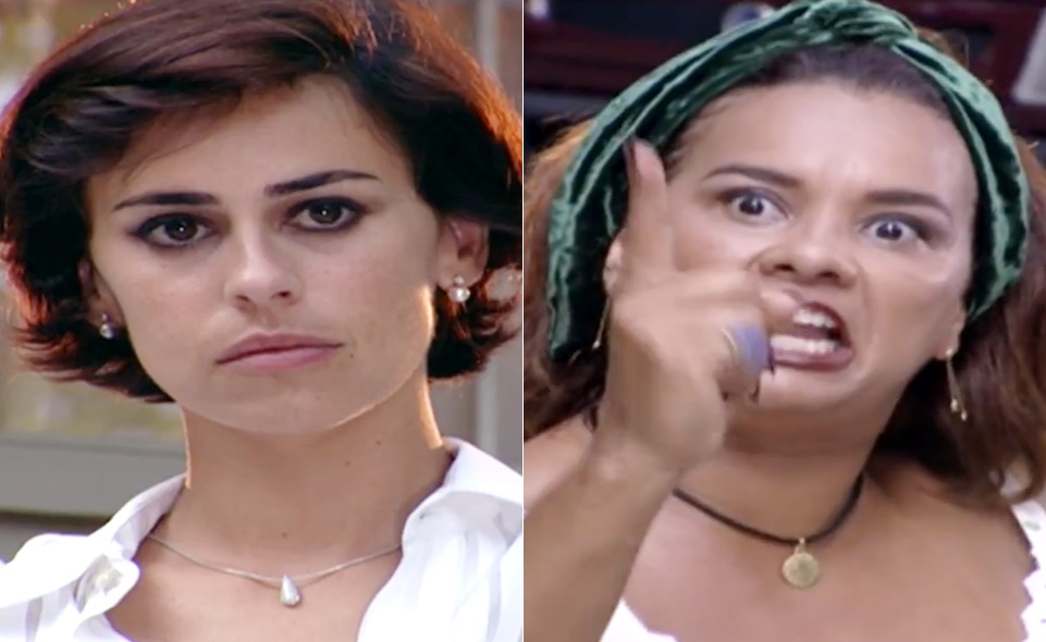 Maysa (Daniela Escobar) e Dona Jura (Solange Couto) em cena na novela O Clone (Créditos: Reprodução/TV Globo)