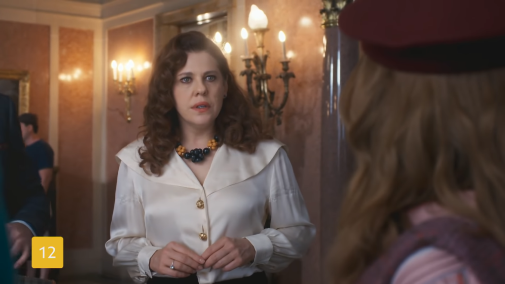 Em suma, Úrsula (Bárbara Paz) confrontou dorinha (Larissa Manoela) na novela Além da Ilusão (Créditos: Reprodução/TV Globo)