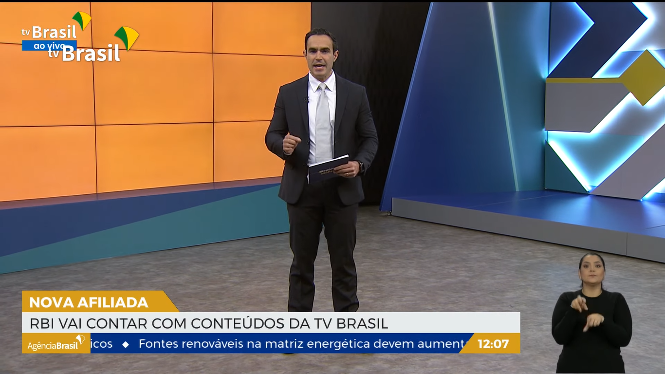 TV Brasil está comemorando crescimento em audiência e segue ampliando a cobertura (Créditos: Reprodução)