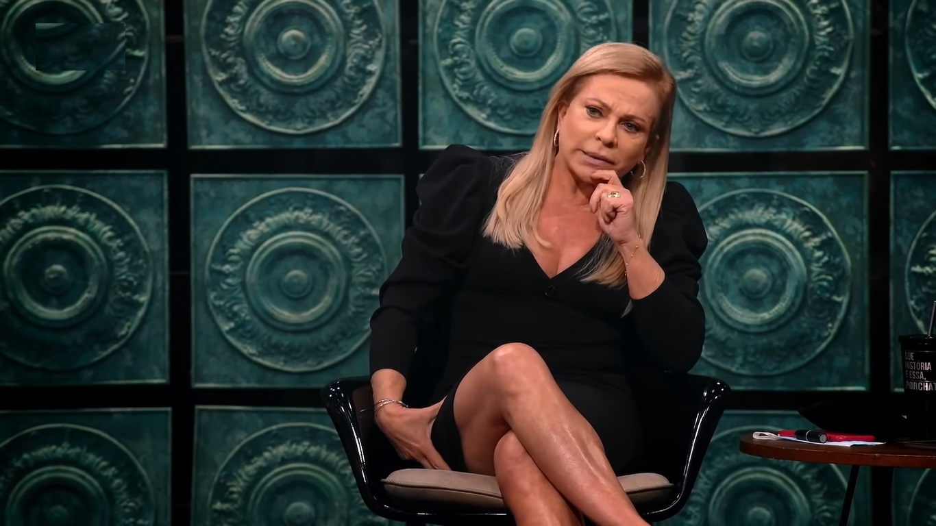 A apresentadora Christina Rocha é parente de Silvio Santos, dono do SBT (Créditos: Reprodução)