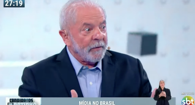 Lula no Ratinho (Foto: Reprodução)