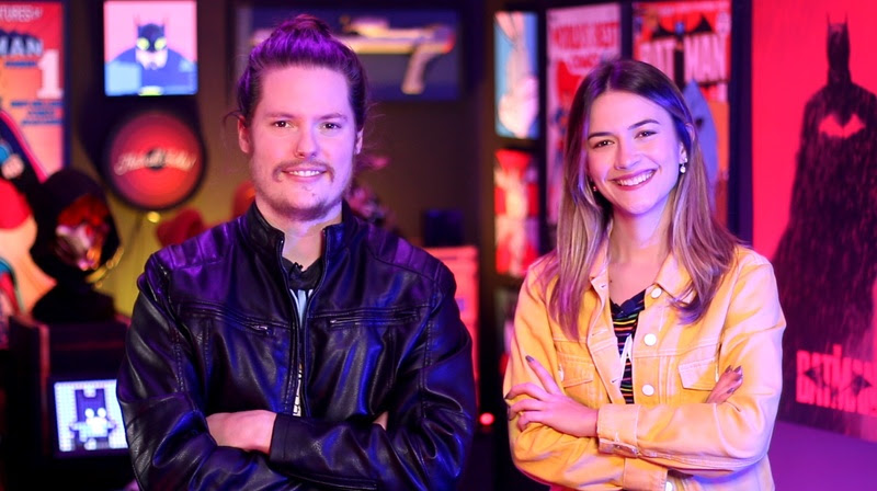 Os apresentadores Arthur Ribas e Amanda Brandão, do novo programa da Band (Créditos: Divulgação)