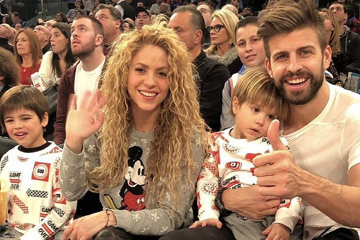 O ex-casal Shakira e Piqué (Créditos: Divulgação)